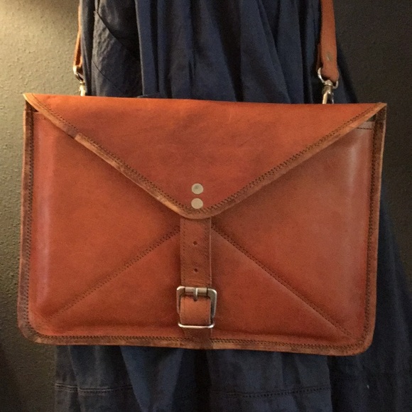 NWT Leather Tablet Tote - Picture 5 of 8